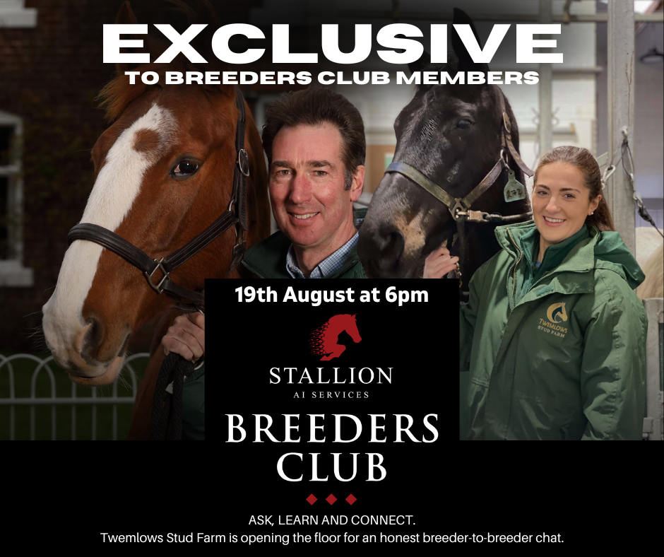 BREEDERS CLUB ZOOM - 19th August 6pm
